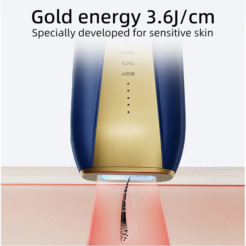 Bosidin-Machine d'épilation laser 3 en 1, pour un usage domestique, avec refroidissement automatique de la glace IPL, flash MF ite, unisexe