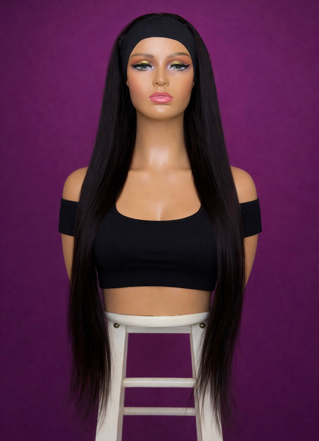 NOA — Sleek Straight Headband Wig | Virgin Brazilian Human Hair