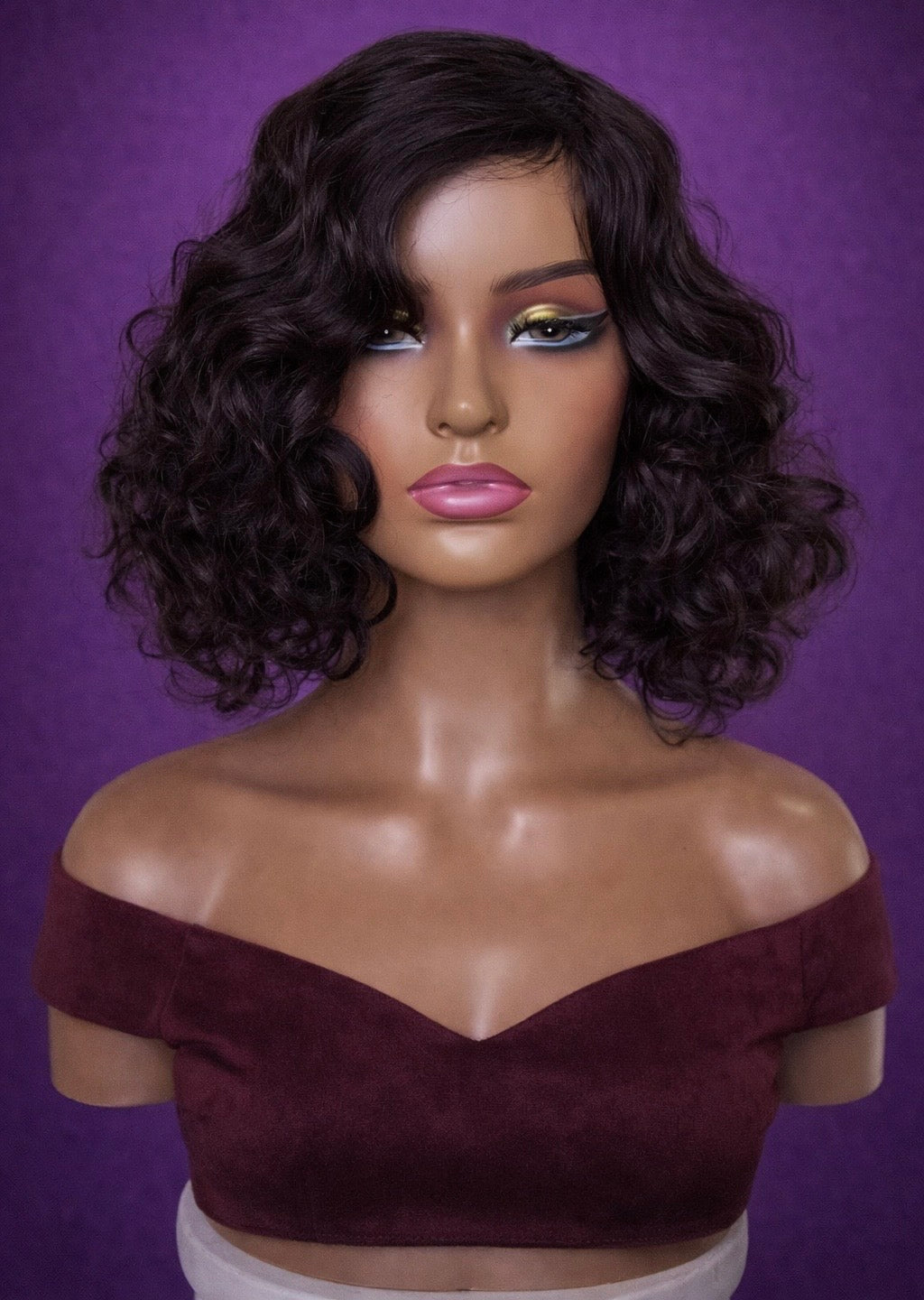 ELYA — Loose Curly Full Cap Wig | Virgin Brazilian Hair