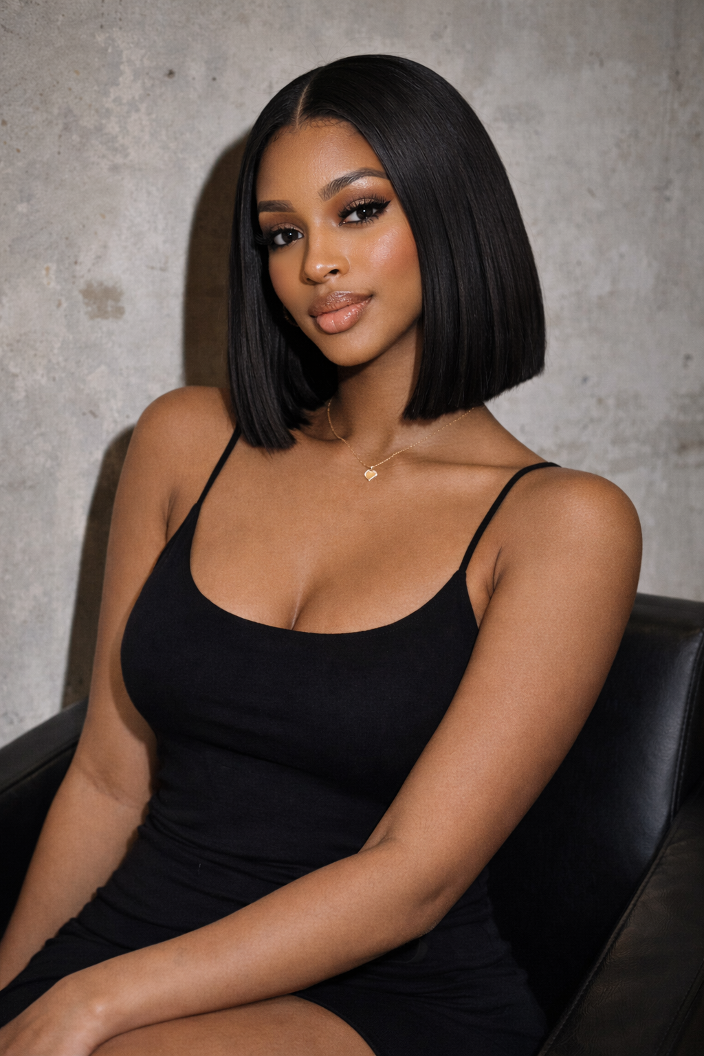ZARA — Raw Sleek Blunt Bob Wig | Glueless 2×6 HD Closure