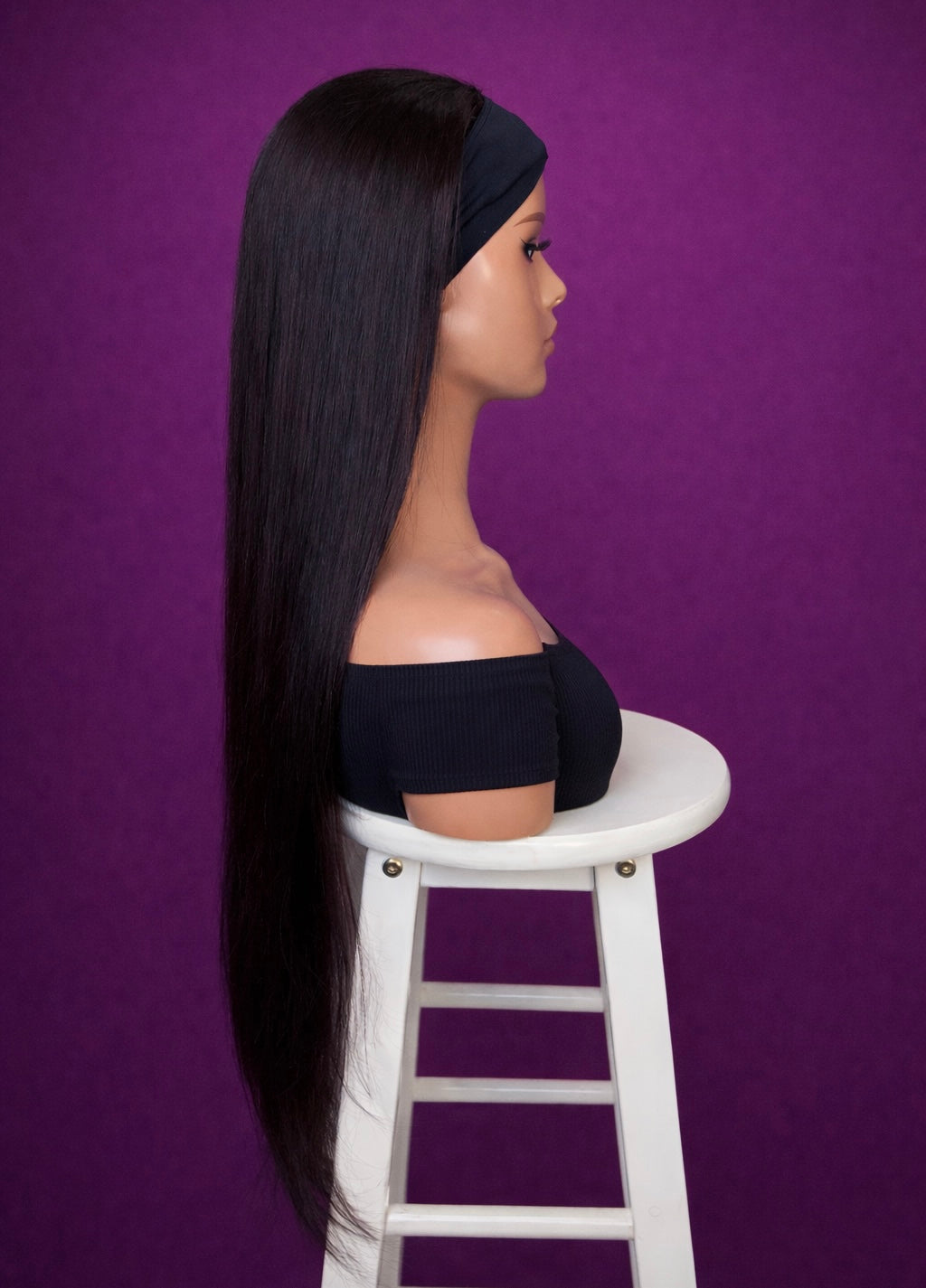 NOA — Sleek Straight Headband Wig | Virgin Brazilian Human Hair