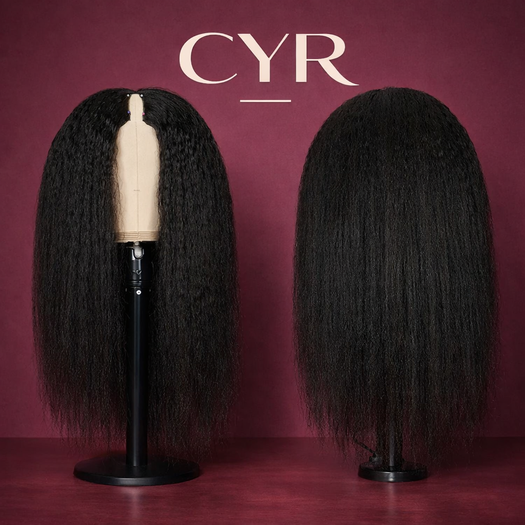 NAYA — Yaki Texture U-Part Wig | Virgin Human Hair