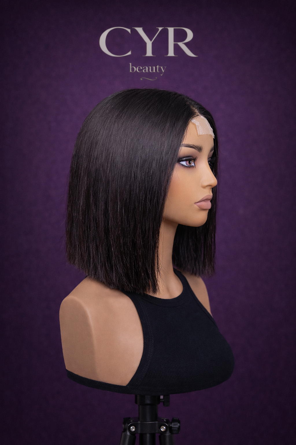 ZARA — Raw Sleek Blunt Bob Wig | Glueless 2×6 HD Closure