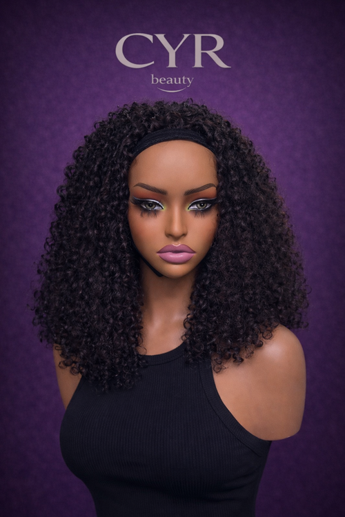KIRA — Raw Curly Flip Over | Half Wig