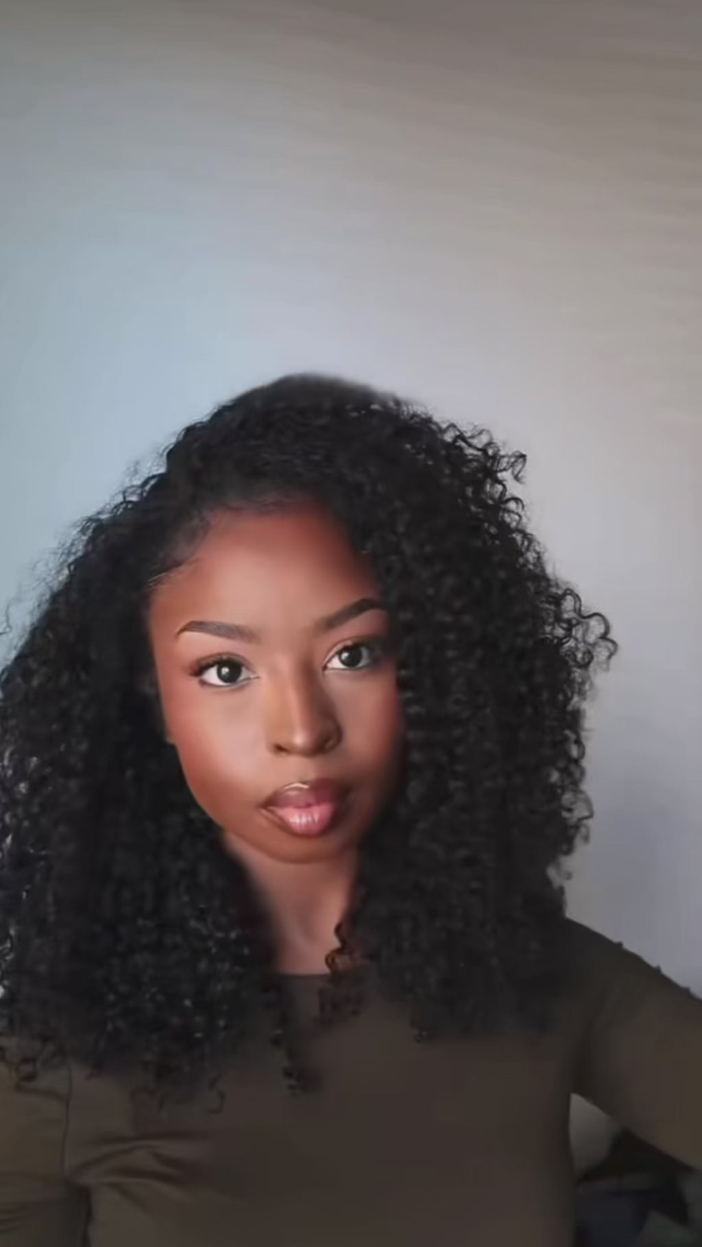 KIRA — Raw Curly Flip Over | Half Wig